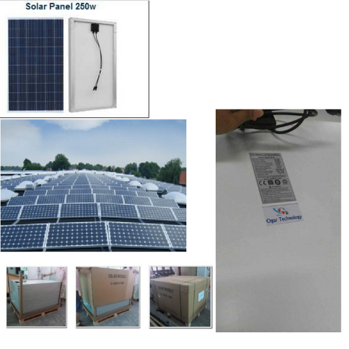 250W Polycrystalline Solar Panel